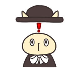 Everyday of three animals sticker #1192916