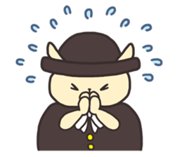 Everyday of three animals sticker #1192928