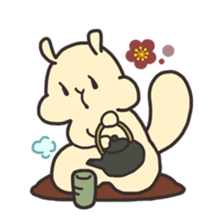 Everyday of three animals sticker #1192931