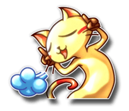 Happy Cats. sticker #1193241