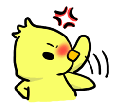 young bird Sticker sticker #1193312