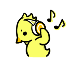 young bird Sticker sticker #1193313