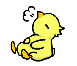 young bird Sticker sticker #1193314