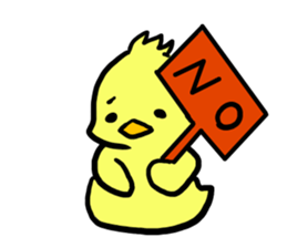 young bird Sticker sticker #1193318