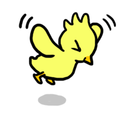 young bird Sticker sticker #1193326