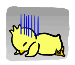 young bird Sticker sticker #1193328