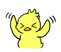 young bird Sticker sticker #1193334