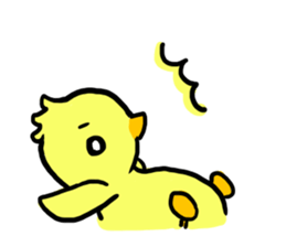 young bird Sticker sticker #1193338