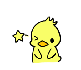 young bird Sticker sticker #1193340