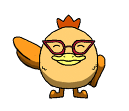 Ducker Chicken sticker #1193987