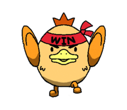 Ducker Chicken sticker #1193990