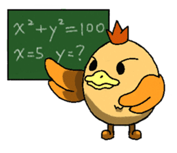 Ducker Chicken sticker #1193991