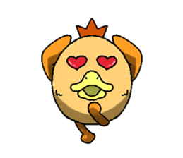 Ducker Chicken sticker #1193992