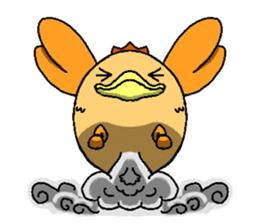 Ducker Chicken sticker #1193993