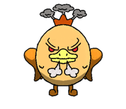 Ducker Chicken sticker #1193994