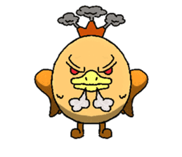 Ducker Chicken sticker #1193994