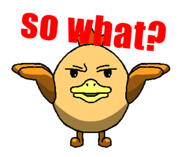 Ducker Chicken sticker #1193995