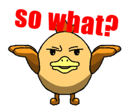 Ducker Chicken sticker #1193995