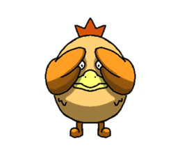 Ducker Chicken sticker #1194003