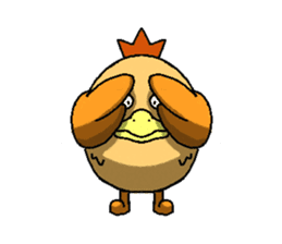 Ducker Chicken sticker #1194003