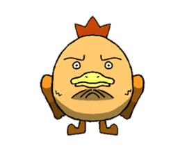 Ducker Chicken sticker #1194005