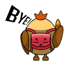 Ducker Chicken sticker #1194013