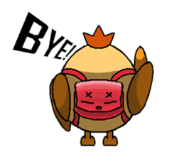 Ducker Chicken sticker #1194013