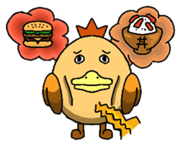 Ducker Chicken sticker #1194015