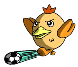 Ducker Chicken sticker #1194016