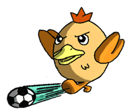 Ducker Chicken sticker #1194016