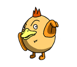 Ducker Chicken sticker #1194017
