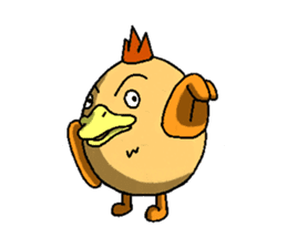 Ducker Chicken sticker #1194017