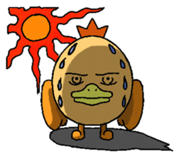 Ducker Chicken sticker #1194019