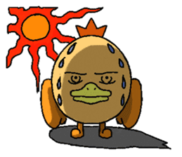 Ducker Chicken sticker #1194019