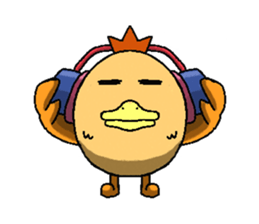 Ducker Chicken sticker #1194021