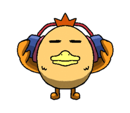 Ducker Chicken sticker #1194021