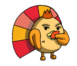 Ducker Chicken sticker #1194023