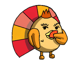 Ducker Chicken sticker #1194023