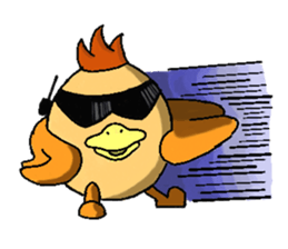 Ducker Chicken sticker #1194025