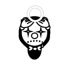 You behind the mask sticker #1194355