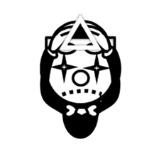 You behind the mask sticker #1194357