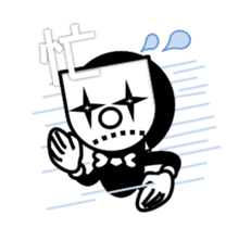 You behind the mask sticker #1194367