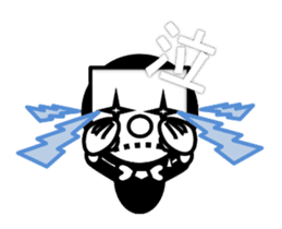 You behind the mask sticker #1194382