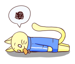 Jersey cat sticker #1194624