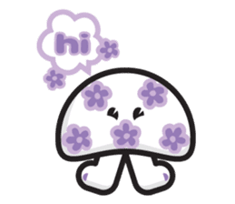mi mu ru - mushroom fun sticker #1194706