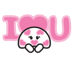 mi mu ru - mushroom fun sticker #1194715