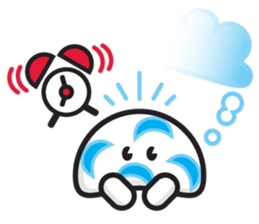 mi mu ru - mushroom fun sticker #1194719