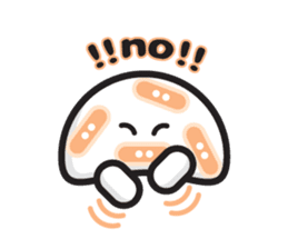 mi mu ru - mushroom fun sticker #1194729