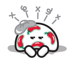 mi mu ru - mushroom fun sticker #1194738