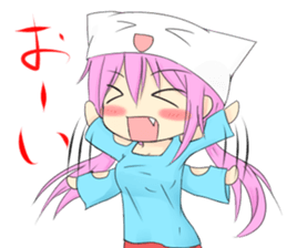 Daily of cat's ear sticker #1195028